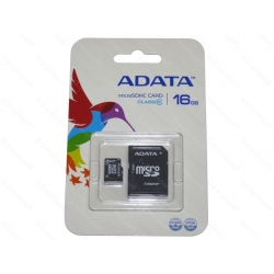 MicroSDHC 16GB adata 10