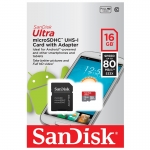 MicroSDXC 16GB sandisk