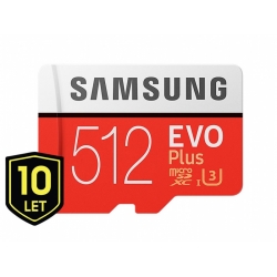 MicroSDXC 512GB Samsung EVO Plus